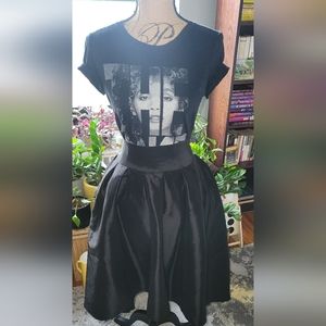 High Low Skirt w/ Bow